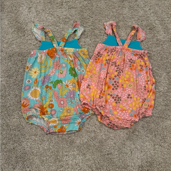 Posh Peanut Bubble Rompers - Picture 2 of 3